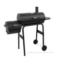 Portable Bbq Grill Large Portable Trolley Barrel Smoker Charcoal BBQ Grill Supplier